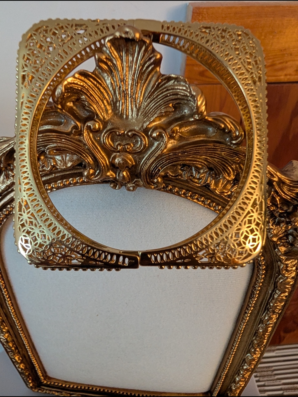 Gold Filigree Bracelet and Ring Size 7.5 - Picture 13 of 14